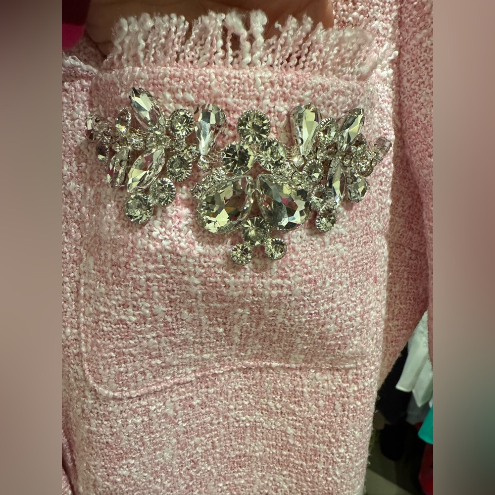 Maje Ipop Tweed Playsuit (bodysuit)/Size 34 - Picture 13 of 15